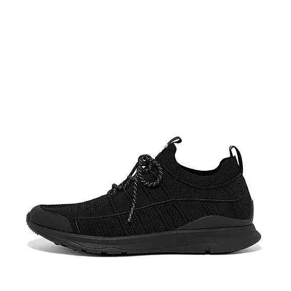 Baskets Homme Fitflop Vitamin Ff Knit Sports Noir (JPU259038)